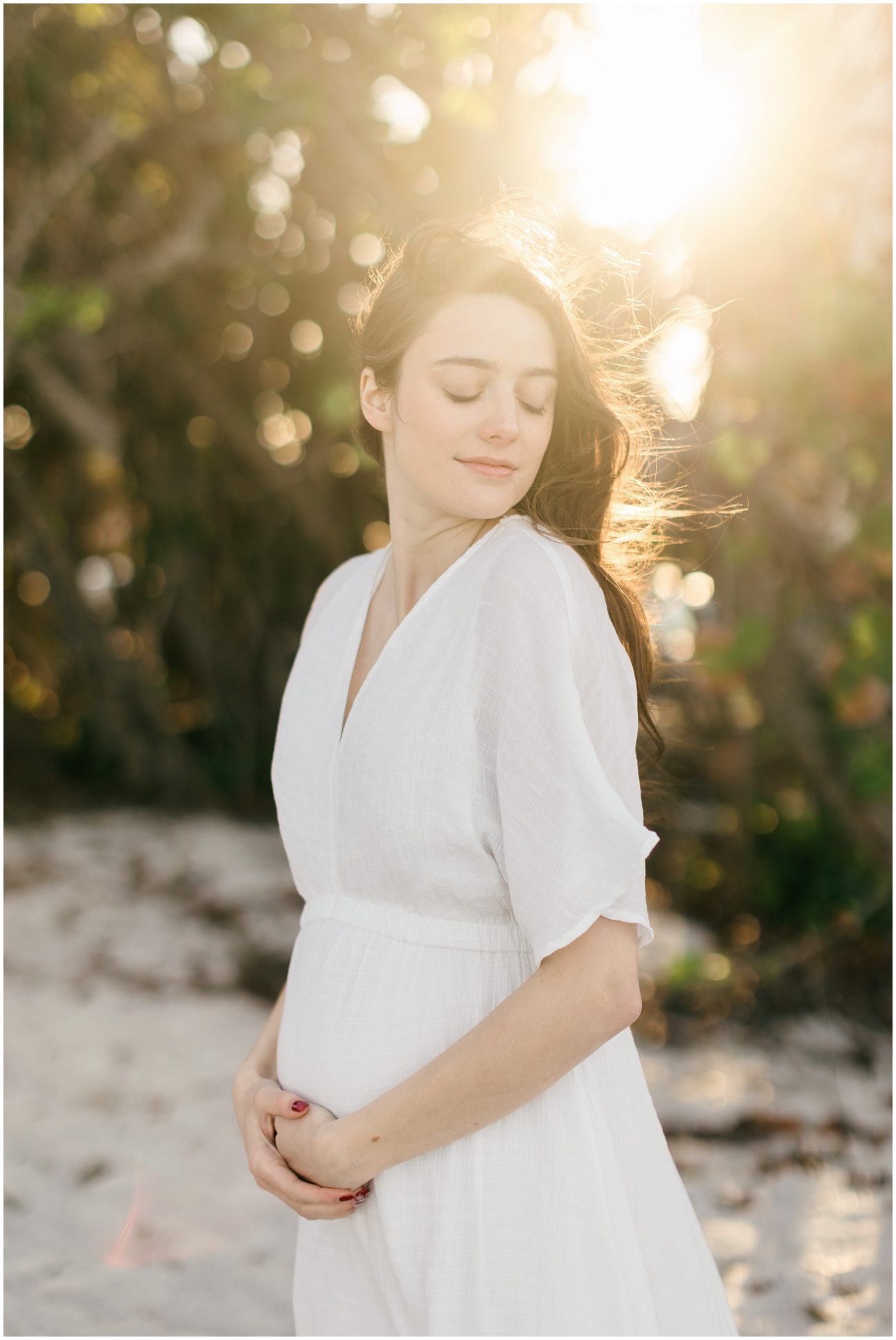 Beach Maternity Photos: Naples, FL